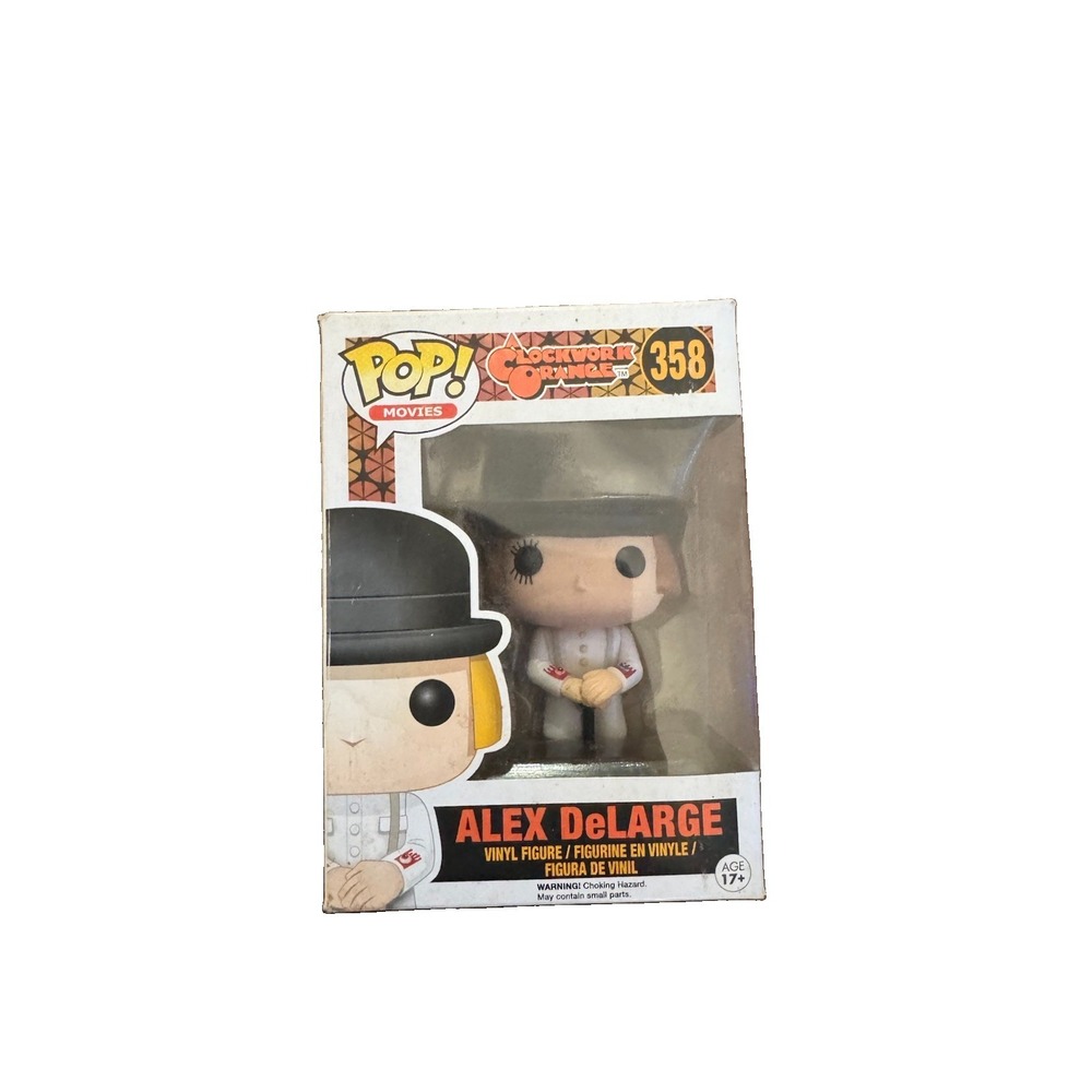 Funko POP! Movies - Clockwork Orange - Alex DeLarge #358 *Damaged Box* Sealed *